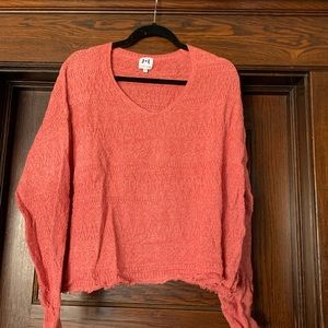 Cute crop summer sweater